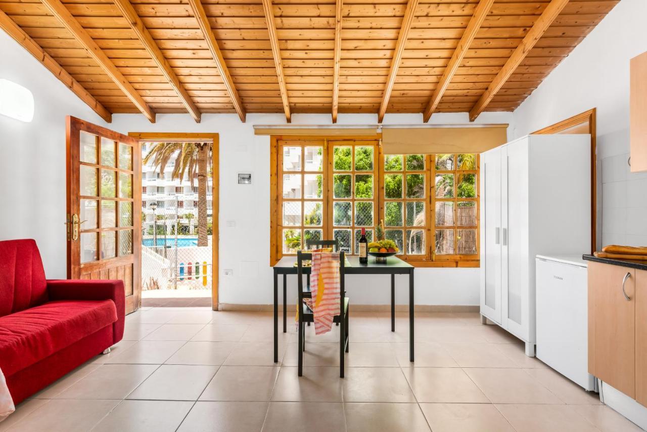 101 Bright, Pool View And Air Conditioning Appartamento Playa de las Americas  Esterno foto